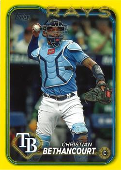 2024 Topps - Yellow #96 Christian Bethancourt Front