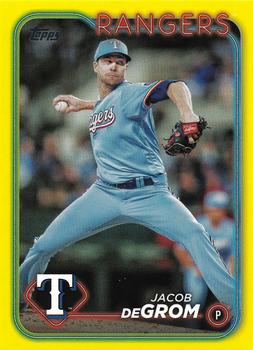 2024 Topps - Yellow #171 Jacob deGrom Front