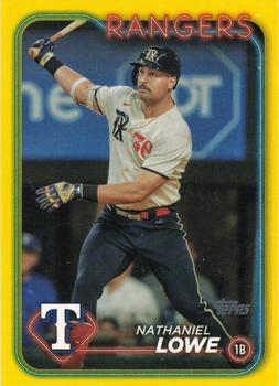 2024 Topps - Yellow #174 Nathaniel Lowe Front