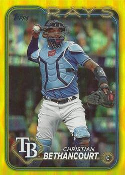 2024 Topps - Yellow Foil #96 Christian Bethancourt Front