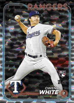 2024 Topps - Silver Crackle Foil #5 Owen White Front