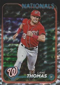 2024 Topps - Silver Crackle Foil #152 Lane Thomas Front