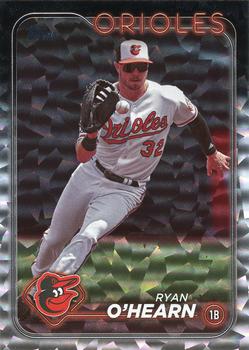 2024 Topps - Silver Crackle Foil #335 Ryan O'Hearn Front