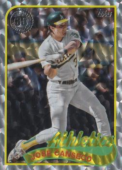 2024 Topps - 1989 Topps Baseball 35th Anniversary Foil #89B-3 Jose Canseco Front
