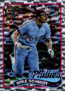 2024 Topps - 1989 Topps Baseball 35th Anniversary Foil #89B-39 Mike Schmidt Front
