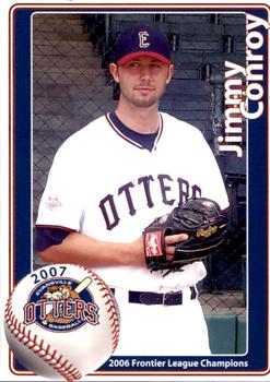 2007 Evansville Otters #NNO Jimmy Conroy Front