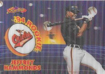 1994 Sportflics 2000 Rookie & Traded - Rookie Starflics #TR3 Jeffrey Hammonds Front