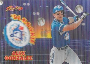 1994 Sportflics 2000 Rookie & Traded - Rookie Starflics #TR6 Alex Gonzalez Front