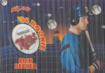 1994 Sportflics 2000 Rookie & Traded - Rookie Starflics #TR17 Rich Becker Front