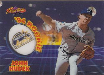 1994 Sportflics 2000 Rookie & Traded - Rookie Starflics #TR1 John Hudek Front