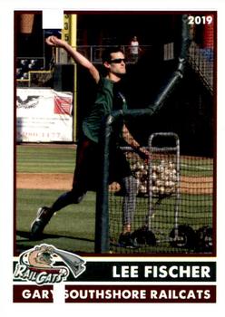 2019 Gary SouthShore RailCats #NNO Lee Fischer Front