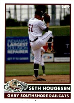 2019 Gary SouthShore RailCats #NNO Seth Hougesen Front