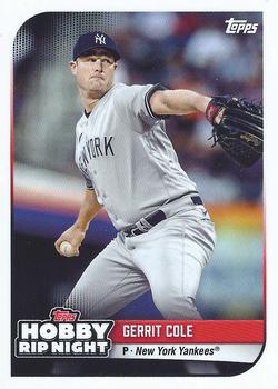 2024 Topps Hobby Rip Night #19 Gerrit Cole Front
