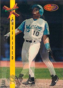 1994 Sportflics 2000 Rookie & Traded - Going, Going, Gone #GG1 Gary Sheffield Front