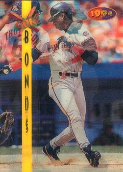 1994 Sportflics 2000 Rookie & Traded - Going, Going, Gone #GG8 Barry Bonds Front