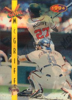 1994 Sportflics 2000 Rookie & Traded - Going, Going, Gone #GG9 Fred McGriff Front