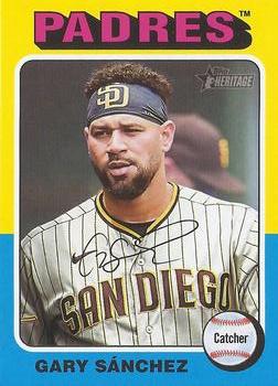 2024 Topps Heritage #11 Gary Sánchez Front