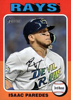 2024 Topps Heritage #50 Isaac Paredes Front