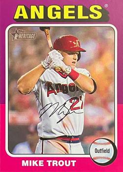2024 Topps Heritage #52 Mike Trout Front