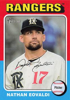 2024 Topps Heritage #82 Nathan Eovaldi Front