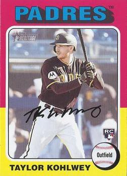 2024 Topps Heritage #154 Taylor Kohlwey Front