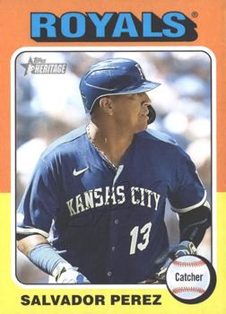 2024 Topps Heritage #185 Salvador Perez Front