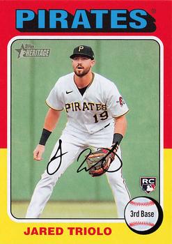 2024 Topps Heritage #253 Jared Triolo Front