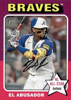 2024 Topps Heritage #321 Ronald Acuña Jr. Front