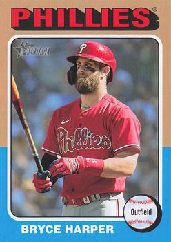 2024 Topps Heritage #405 Bryce Harper Front