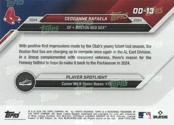 2024 Topps Now Road to Opening Day Boston Red Sox #OD-13 Ceddanne Rafaela Back