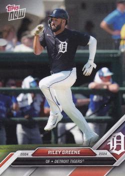 2024 Topps Now Road to Opening Day Detroit Tigers #OD-71 Riley Greene Front