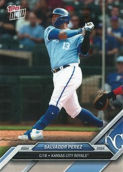 2024 Topps Now Road to Opening Day Kansas City Royals #OD-92 Salvador Perez Front
