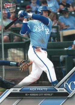 2024 Topps Now Road to Opening Day Kansas City Royals #OD-93 Nick Pratto Front