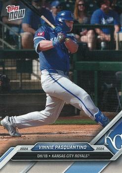 2024 Topps Now Road to Opening Day Kansas City Royals #OD-94 Vinnie Pasquantino Front