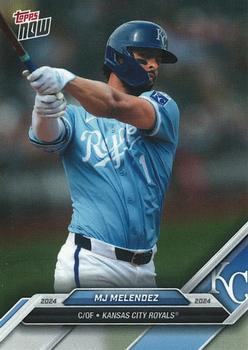 2024 Topps Now Road to Opening Day Kansas City Royals #OD-98 MJ Melendez Front