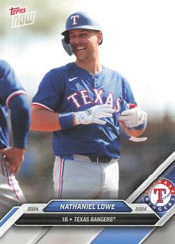 2024 Topps Now Road to Opening Day Texas Rangers #OD-143 Nathaniel Lowe Front