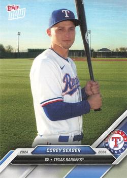 2024 Topps Now Road to Opening Day Texas Rangers #OD-145 Corey Seager Front