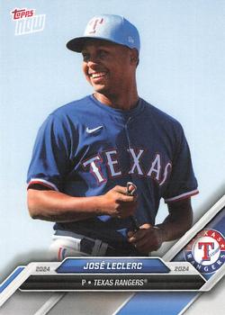 2024 Topps Now Road to Opening Day Texas Rangers #OD-147 José Leclerc Front