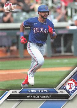 2024 Topps Now Road to Opening Day Texas Rangers #OD-149 Leody Taveras Front