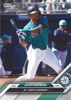 2024 Topps Now Road to Opening Day Seattle Mariners #OD-131 Julio Rodríguez Front