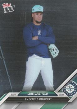 2024 Topps Now Road to Opening Day Seattle Mariners #OD-135 Luis Castillo Front