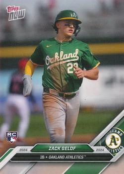 2024 Topps Now Road to Opening Day Oakland Athletics #OD-121 Zack Gelof Front