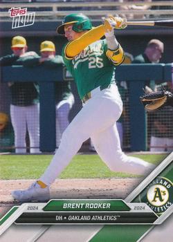2024 Topps Now Road to Opening Day Oakland Athletics #OD-127 Brent Rooker Front