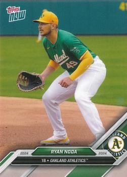 2024 Topps Now Road to Opening Day Oakland Athletics #OD-128 Ryan Noda Front