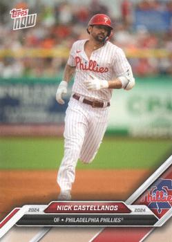 2024 Topps Now Road to Opening Day Philadelphia Phillies #OD-190 Nick Castellanos Front