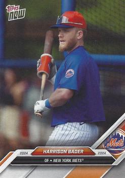 2024 Topps Now Road to Opening Day New York Mets #OD-172 Harrison Bader Front
