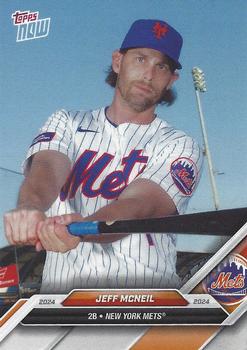 2024 Topps Now Road to Opening Day New York Mets #OD-174 Jeff McNeil Front