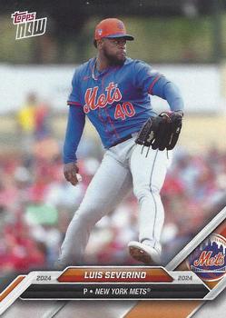 2024 Topps Now Road to Opening Day New York Mets #OD-175 Luis Severino Front