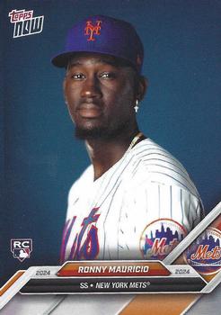 2024 Topps Now Road to Opening Day New York Mets #OD-176 Ronny Mauricio Front