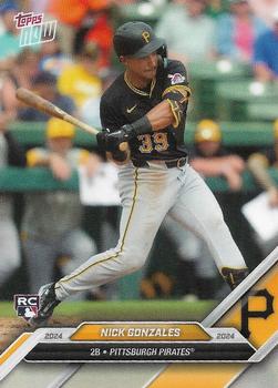 2024 Topps Now Road to Opening Day Pittsburgh Pirates #OD-235 Nick Gonzales Front